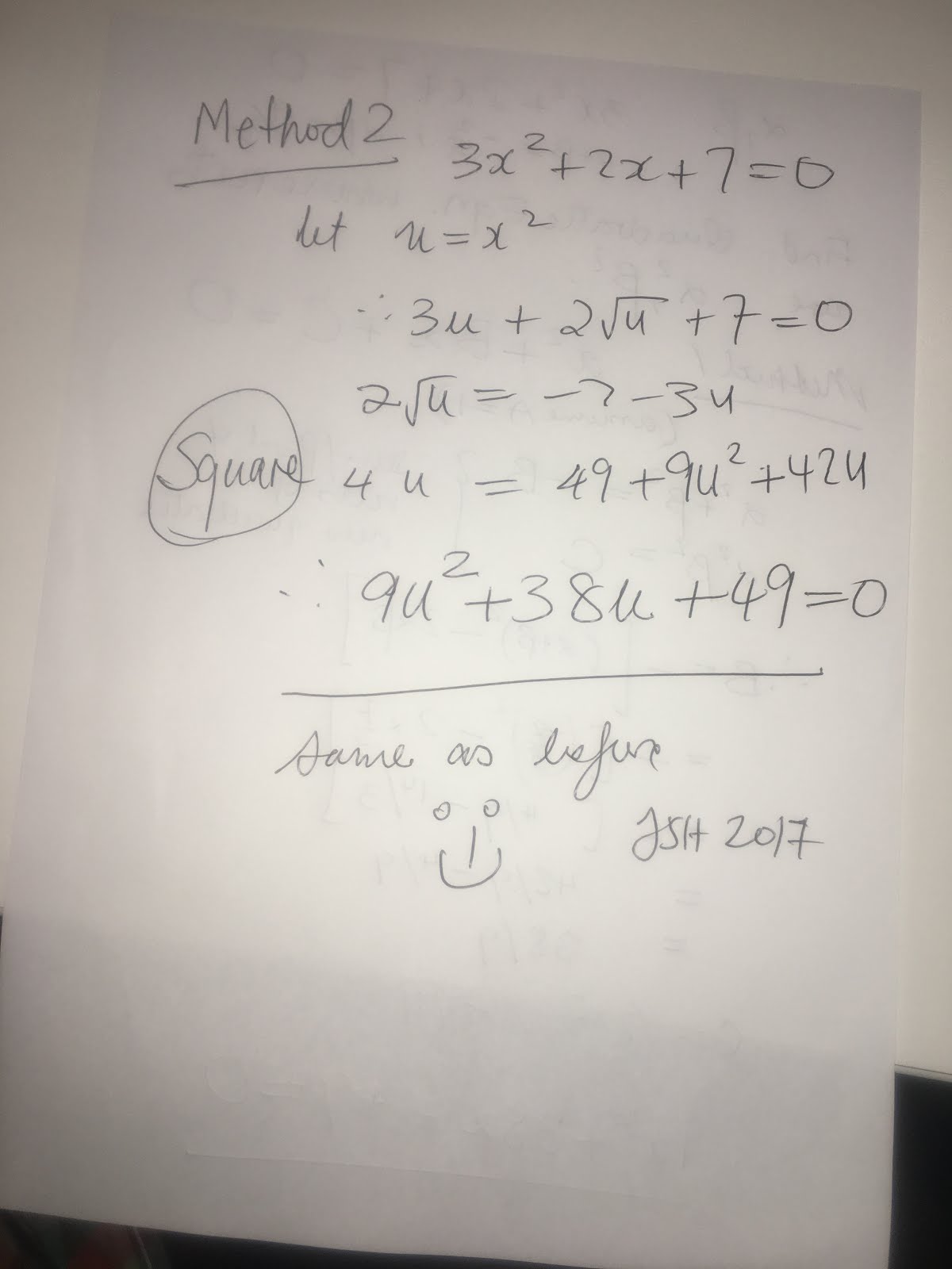 Secondary Math Blogaroony Given that \alpha, \beta are the roots of