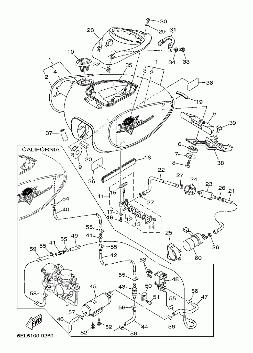 Yamaha V Star 5 Engine Diagram Book - Free Image Diagram