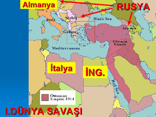 İtilaf Devletlerinin Osmanlıyı Paylaşmak İçin Yaptığı Antlaşmalar