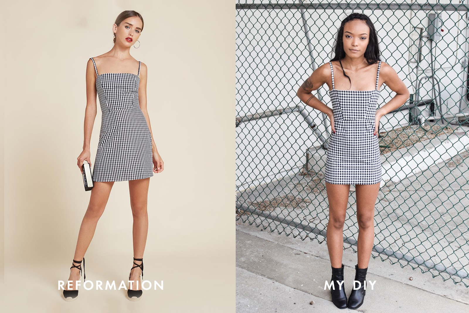 diy reformation dress