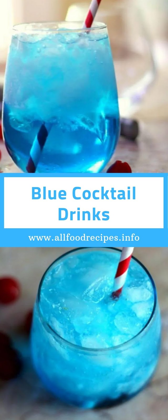 Blue Cocktail Drinks