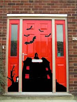 Halloween Door Decals