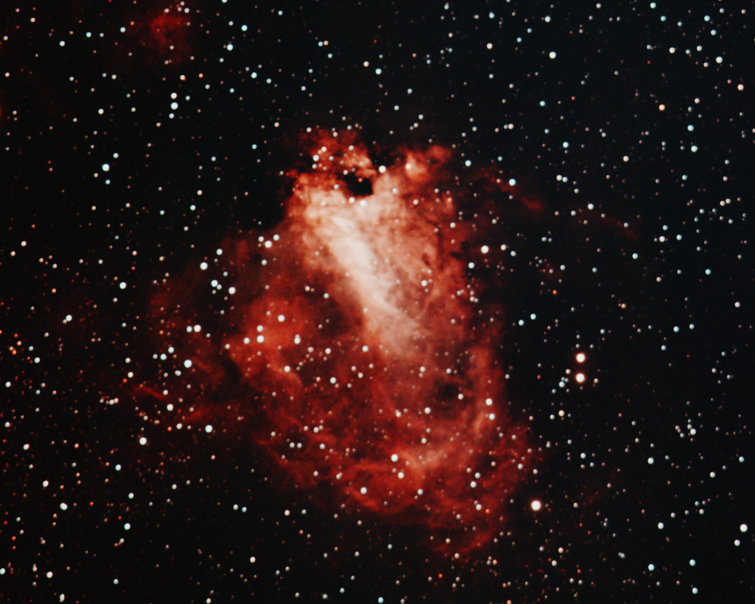Plateau Observatory Swan Nebula M17