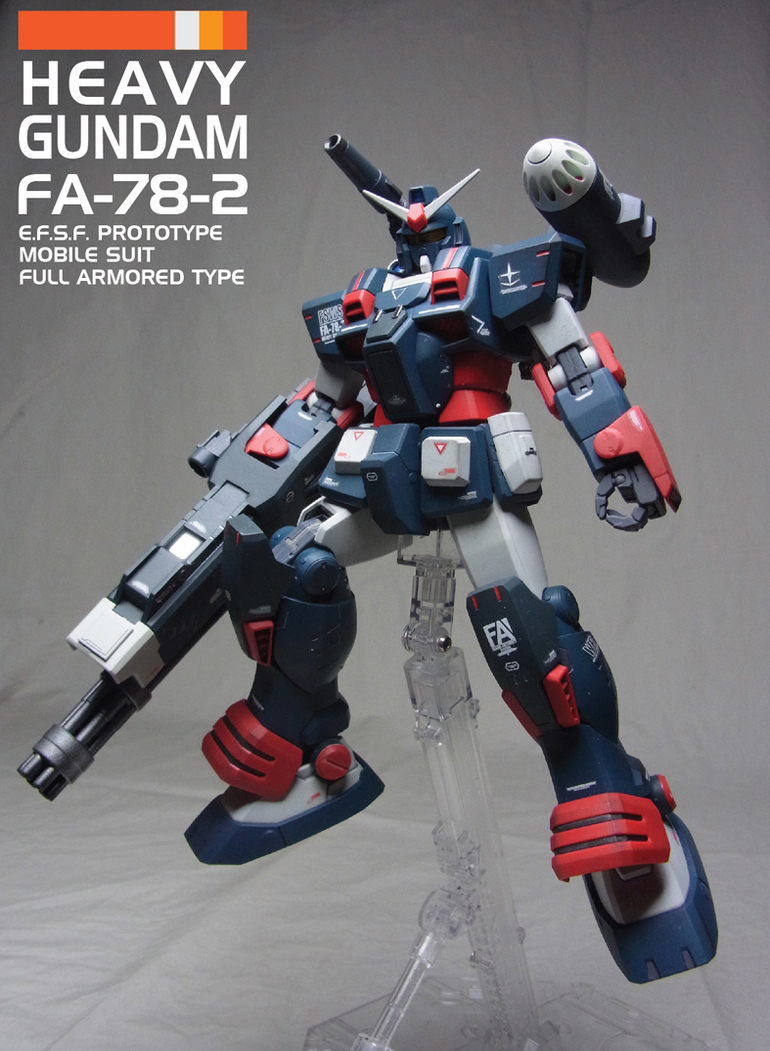 GUNDAM GUY: MG 1/100 Heavy Gundam - Painted Build