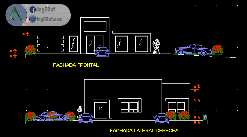 مخطط مشروع صيدلية خاصة اوتوكاد Dwg