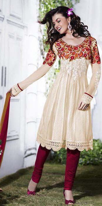 Stylish Readymade Churidar Patiala Suits By Nakshatra Designerwear