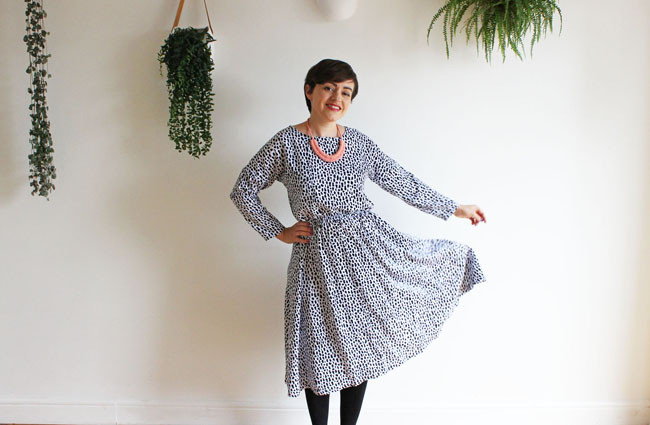Tilly's Lotta dress - easy sewing pattern from Tilly and the Buttons