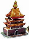 Image: Dimart Educational 3D Model Jigsaw Puzzle Chinese Architecture DIY Toy 24 Pcs