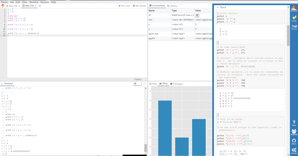 Pythonの開発環境(IDE)「Rodeo」が、いいね！ - Sapporo Marketing Blog / 札幌マーケティングブログ（小田一弥）