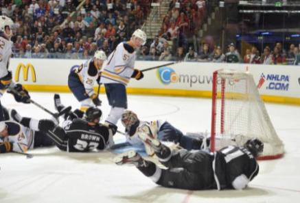 sabres doughty missed