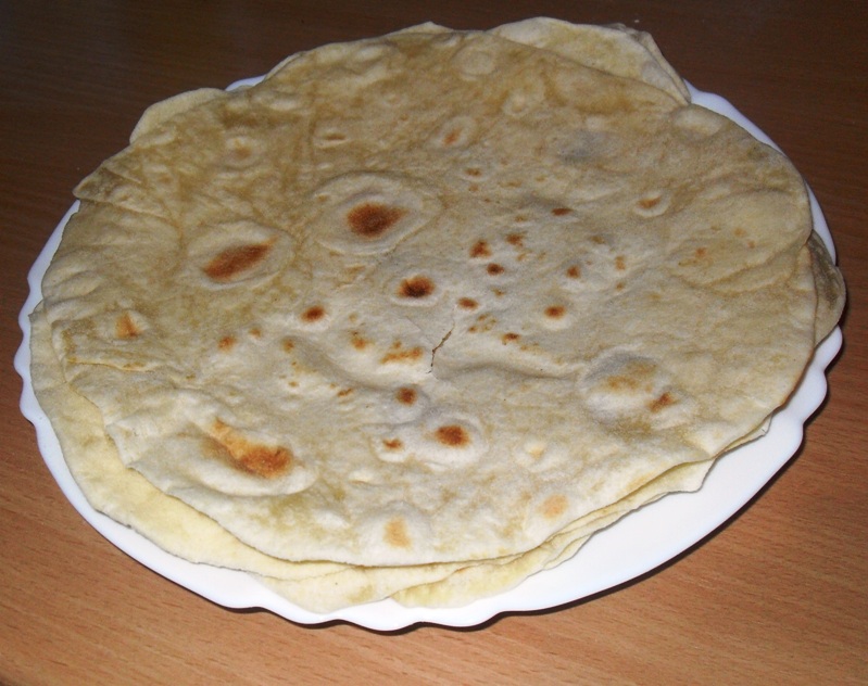 Sanna´s Hexenküche: (Weizen-) Tortilla / Wraps Grundrezept Teig