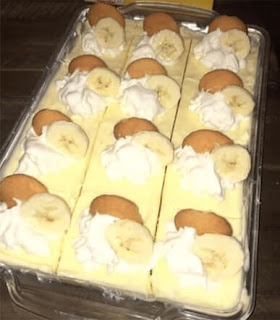 Banana Pudding Cheesecake Bars 