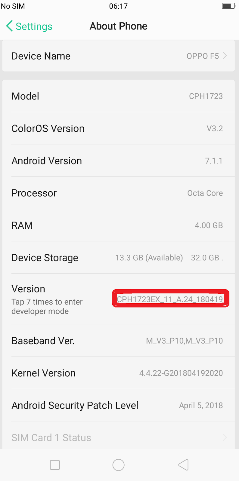 OPPO F5 (CPH1723) DEAD RECOVERY FIRMWARE CM2 READED NEW VERSION 100
