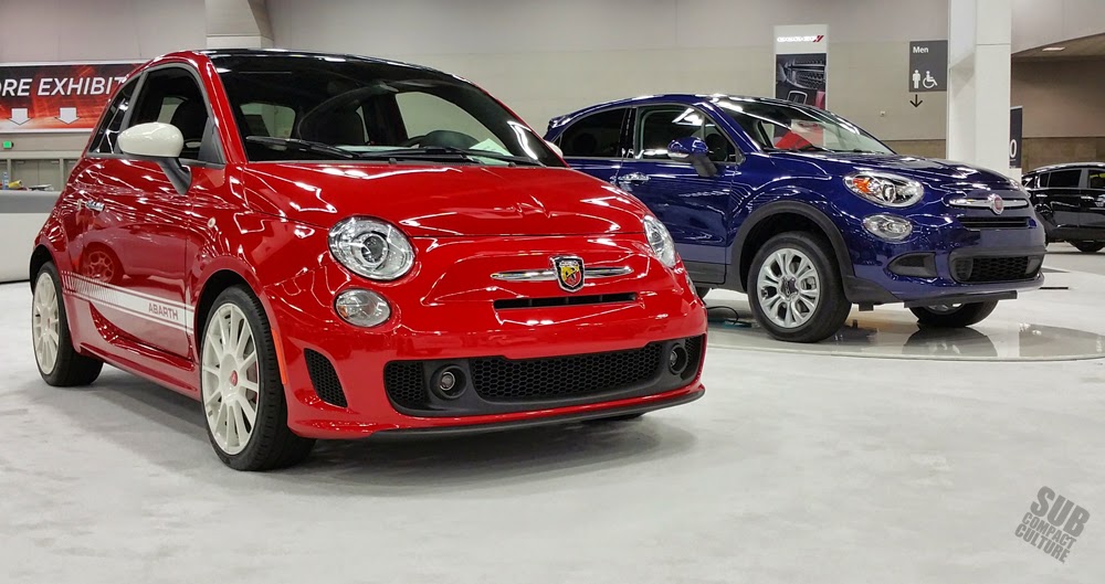 Fiat 500 Abarth and 500X