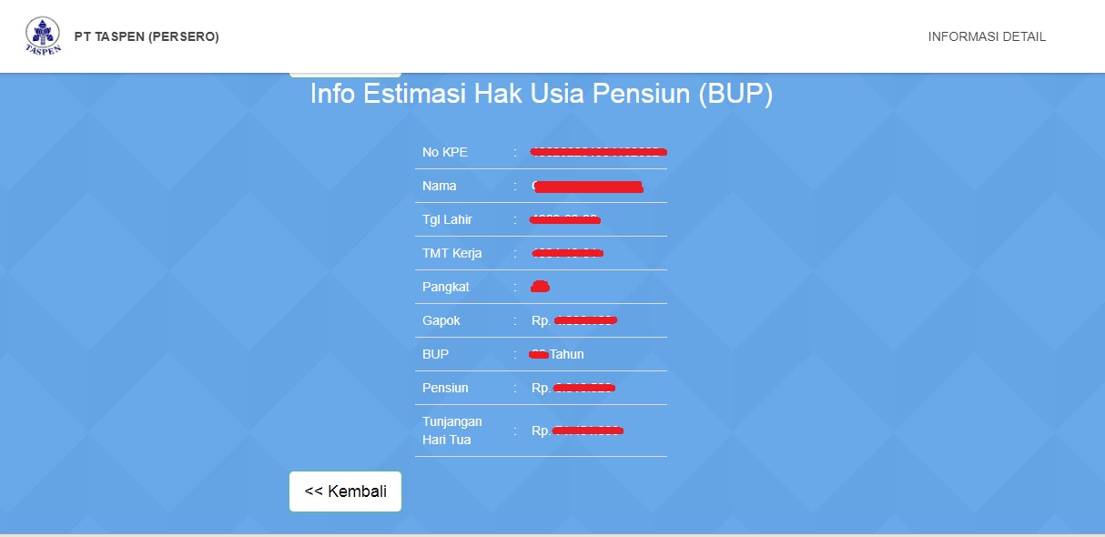 CEK DANA PENSIUN PNS INFOSHARE13