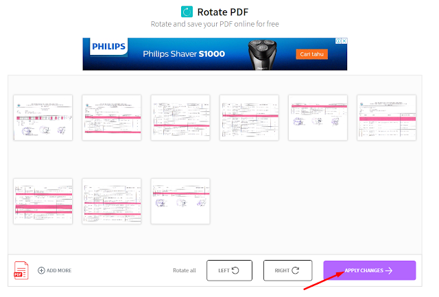 Cara Mudah Rotasi Mengubah Tampilan Halaman PDF