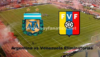 Argentina vs Venezuela Eliminatorias Brasil 2014