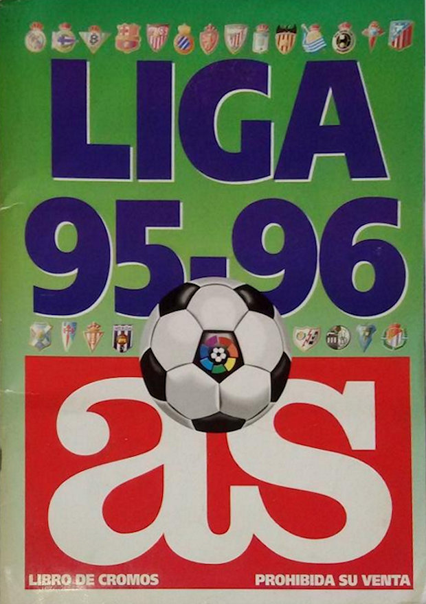 Football Cartophilic Info Exchange AS (Spain) Liga 9596