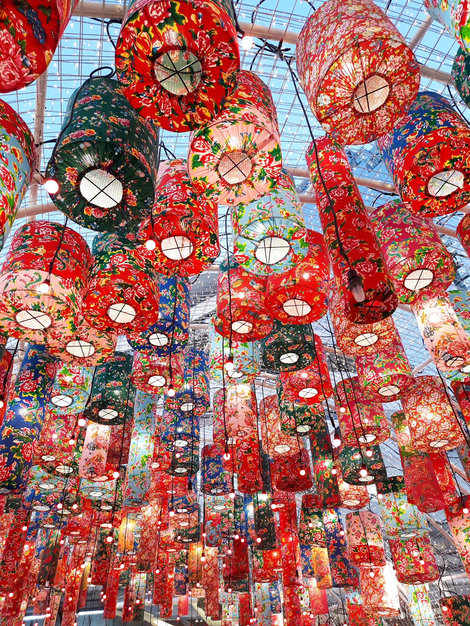 Chinese chinois zodiaque symbol astrologique signe Chinese New Year 2021 Decoration at Emporium Department Store in