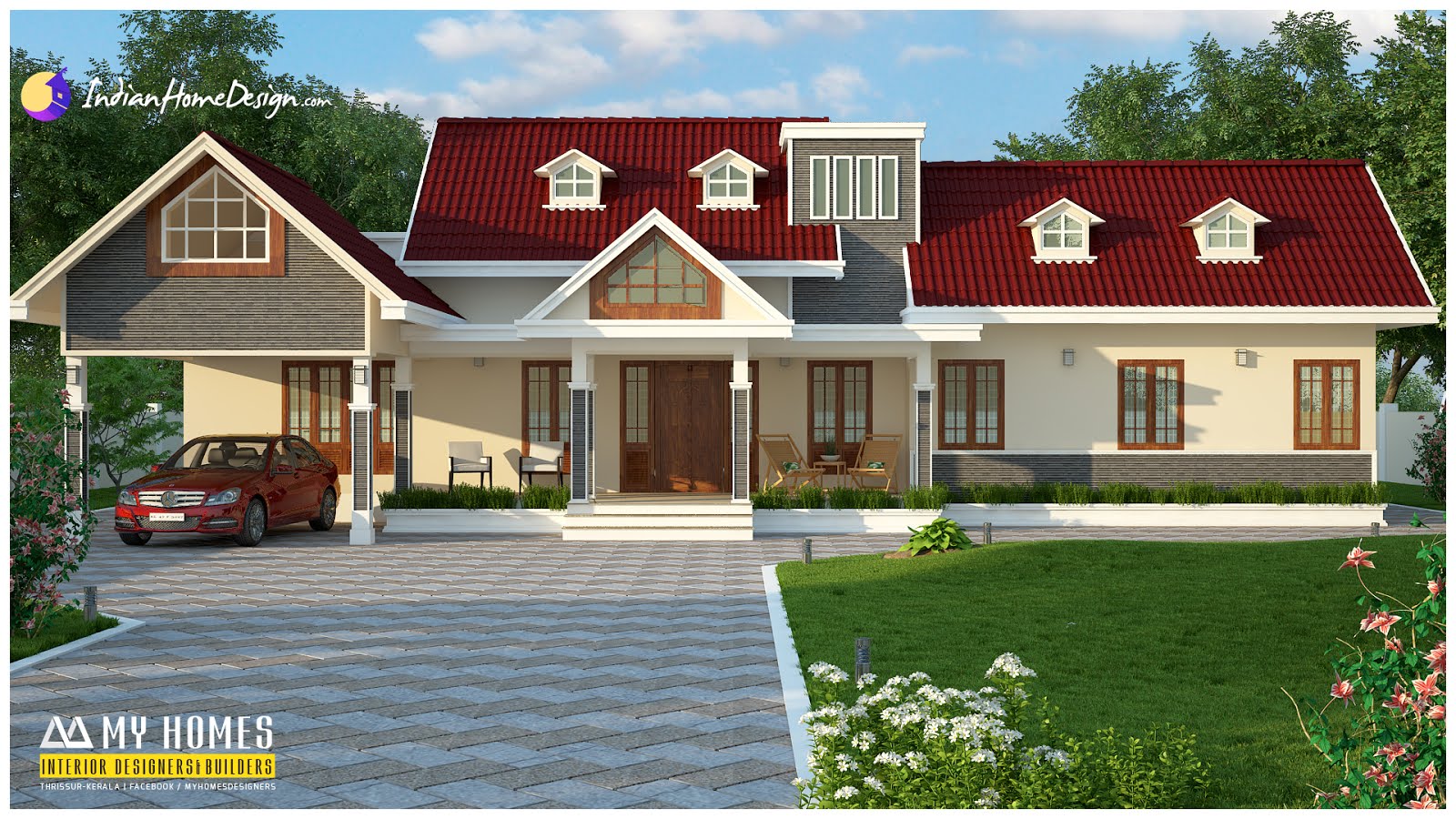 Traditional Kerala Home Design with Modern Style in 2344 sqft Traditional Kerala Home Design with Modern Style in 2344 sqft