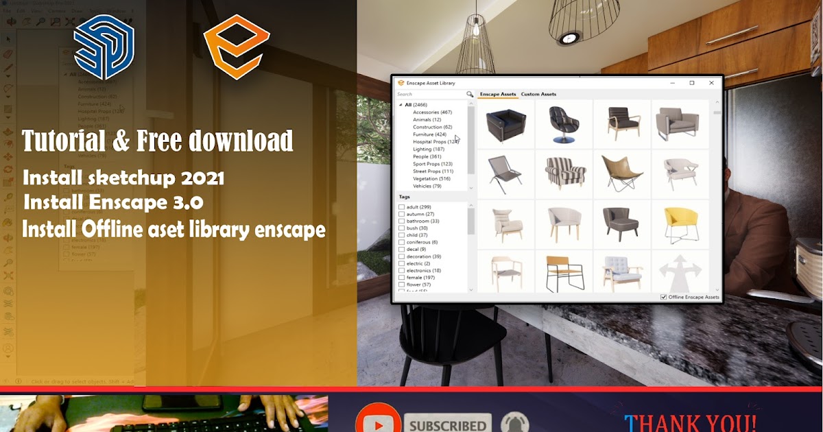 Free Download Enscape 3 0 Sketchup 2021 Dan Offline A vrogue.co