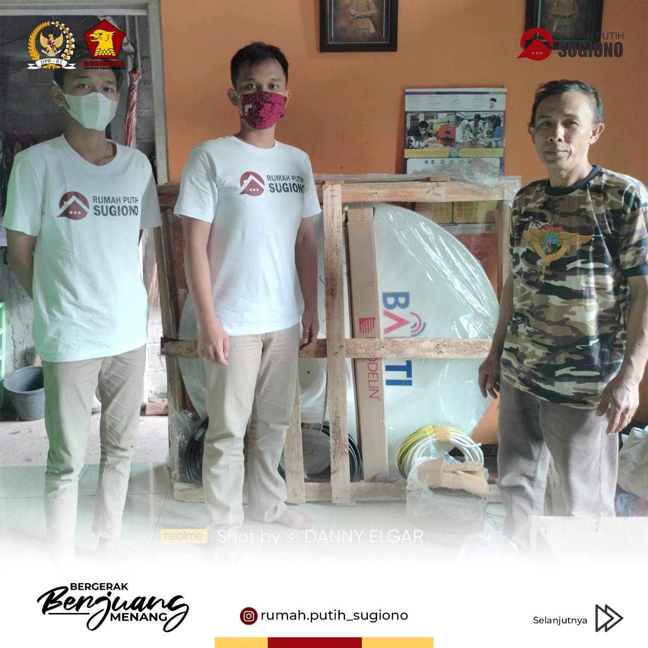 Kader Muda Partai Gerindra Kabupaten Semarang, Provinsi Jawa Tengah.