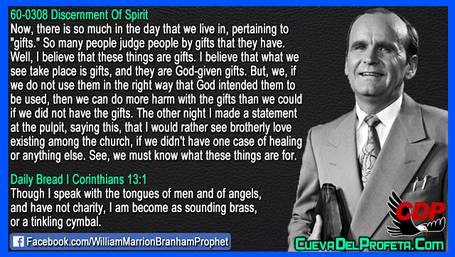 They are God-given gifts - William Branham