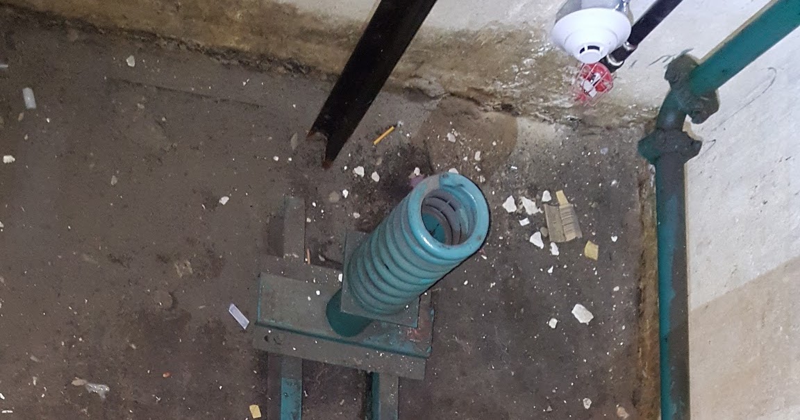 Chicago Elevator Maintenance Colley Elevator Sprinklers in elevator