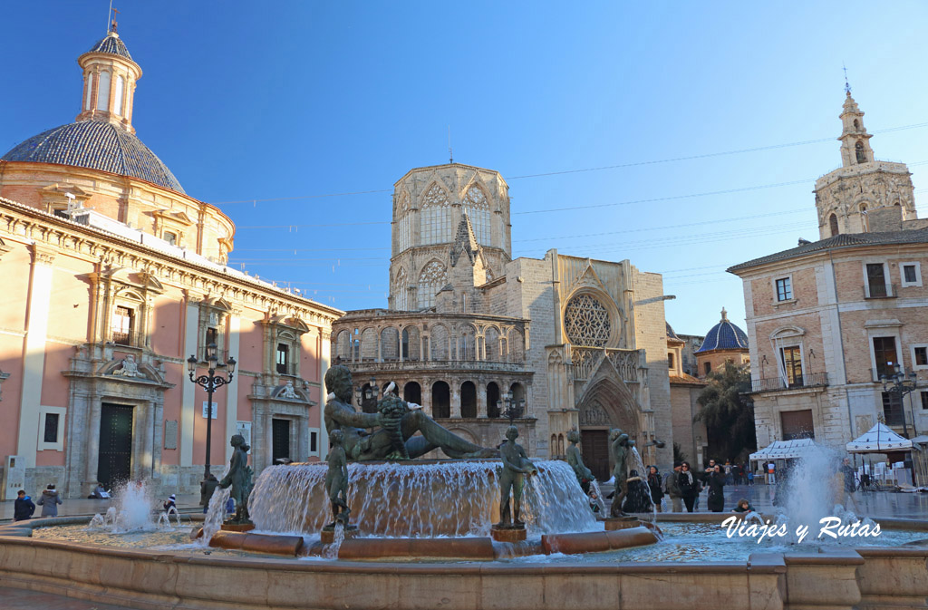 Plaza de la Virgen de Valencia