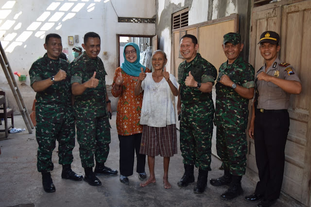 Danrem 074/Warastratama Tinjau Lokasi sasaran TMMD Reguler di Klaten