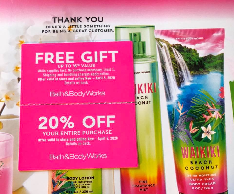 Life Inside the Page Bath & Body Works March Mailer Coupon Booklet