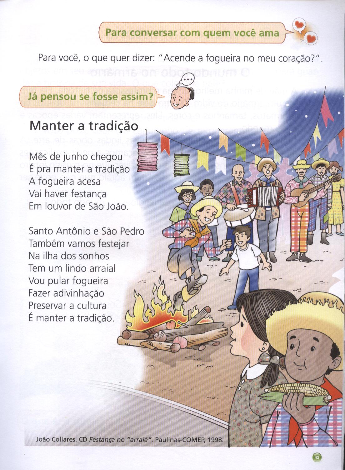 Avaliação de ensino religioso para alunos do 4º ano pronta para Escola João Amaro de Souza .: Ensino Religiosos 2º Ano