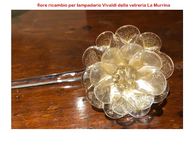 Ricambi-lampadari-Murrina-vetro-Murano-oro