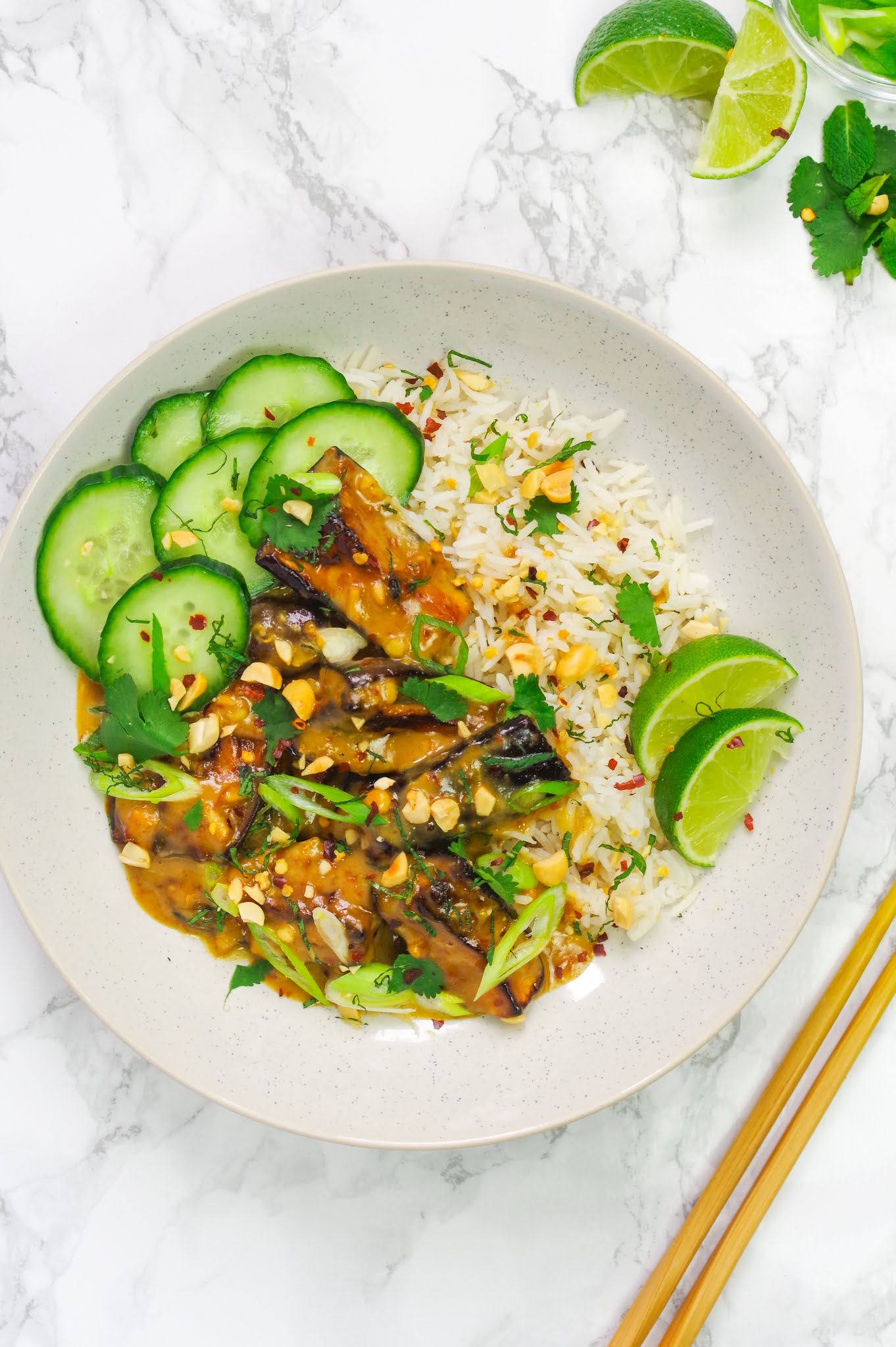 Satay Aubergine Euphoric Vegan