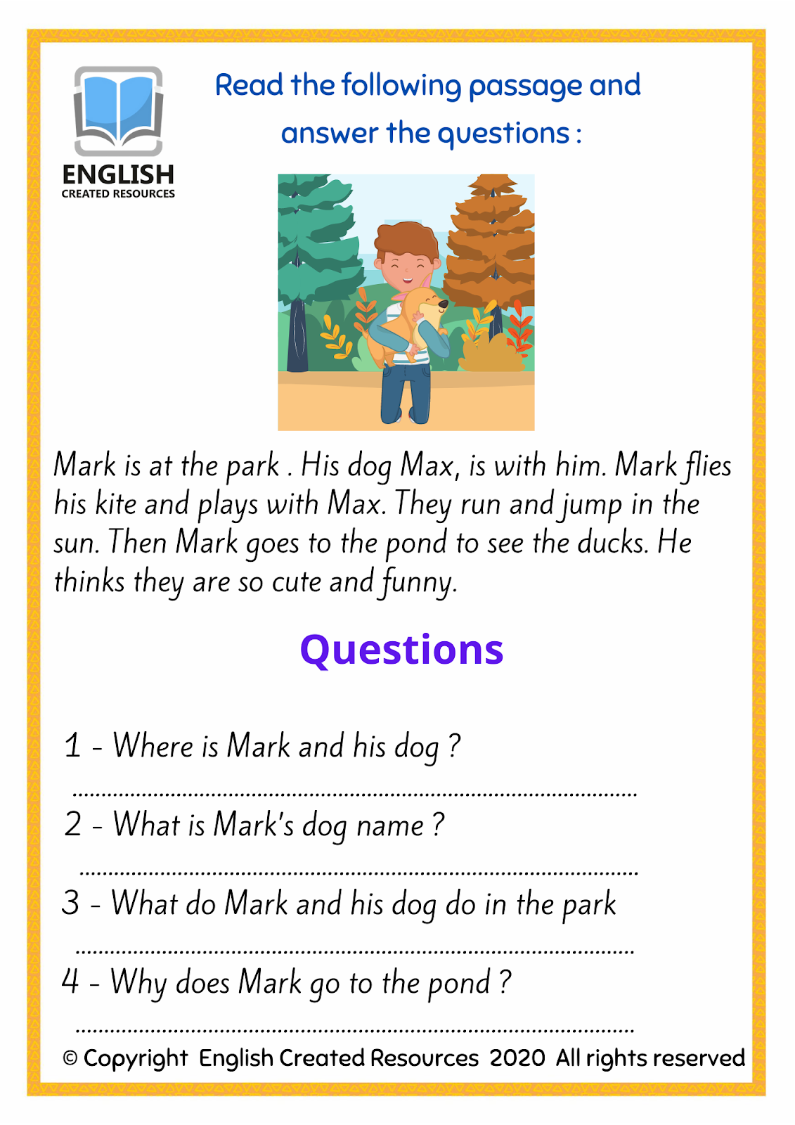 reading-comprehension-worksheets-english-created-resources