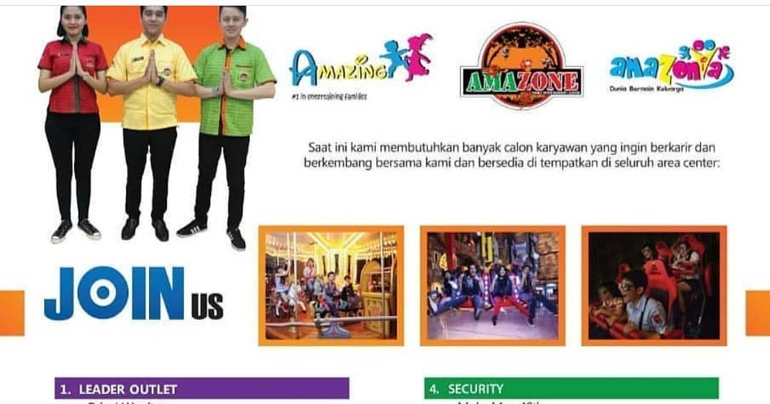 Lowongan Kerja Kasir Amazing Dan Amazone Indonesia Kawan Loker