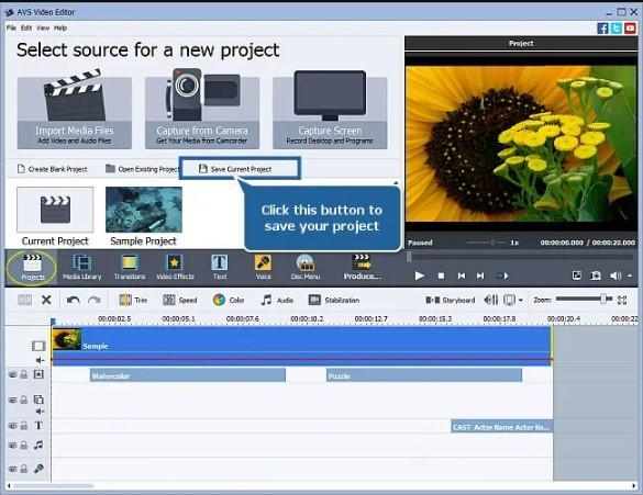 AVS Video editor