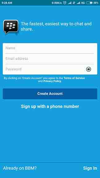 Daftar ID BBM | Cara Buat Email BBM di Android Terbaru ...