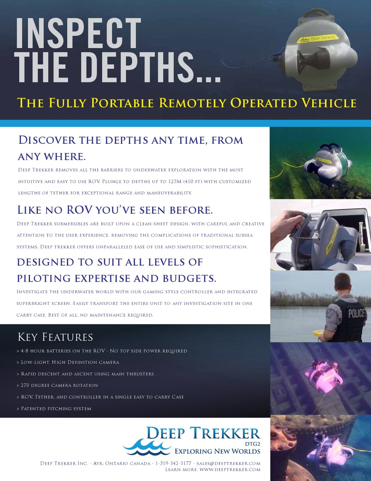 PT. Tequisa Indonesia: ROV (Remotely Operated Vehicle)