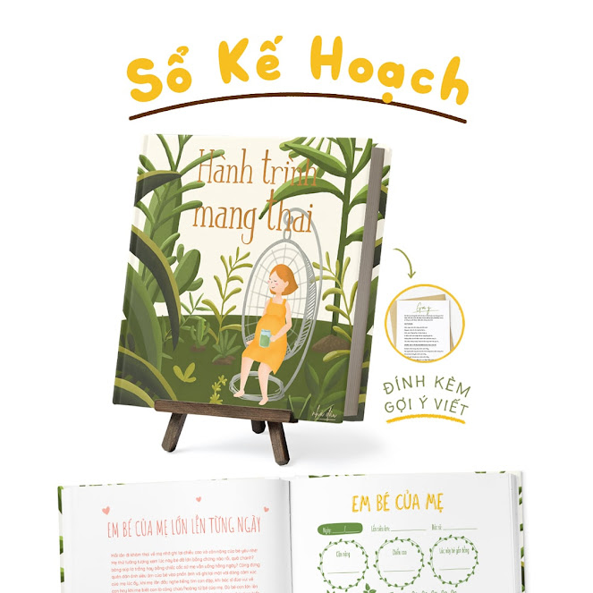 [A116] Hành trình mang thai: Sách hay cho Mẹ trong tám cá nguyệt thứ 3