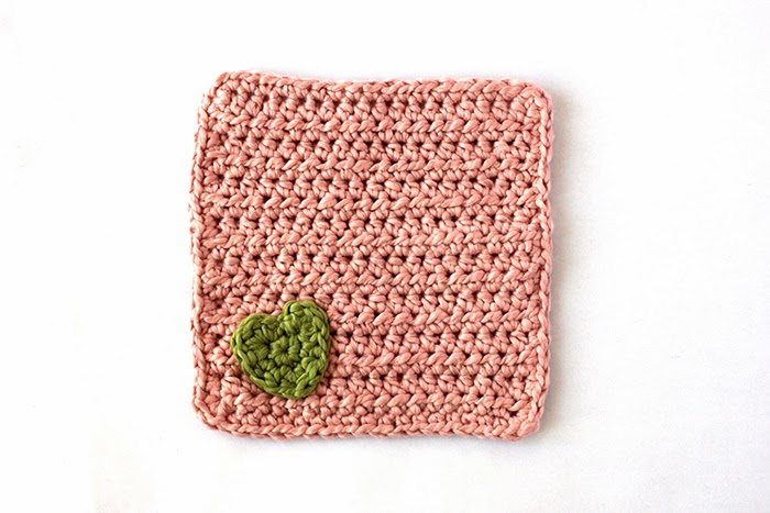 organic washcloth free crochet pattern