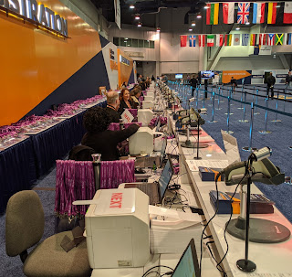 C3500 Printers at MJBIZCON Registration Desk C3500 Printers at MJBIZCON Registration Desk