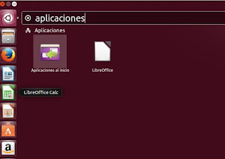 aplicaciones del inicio en Linux Ubuntu