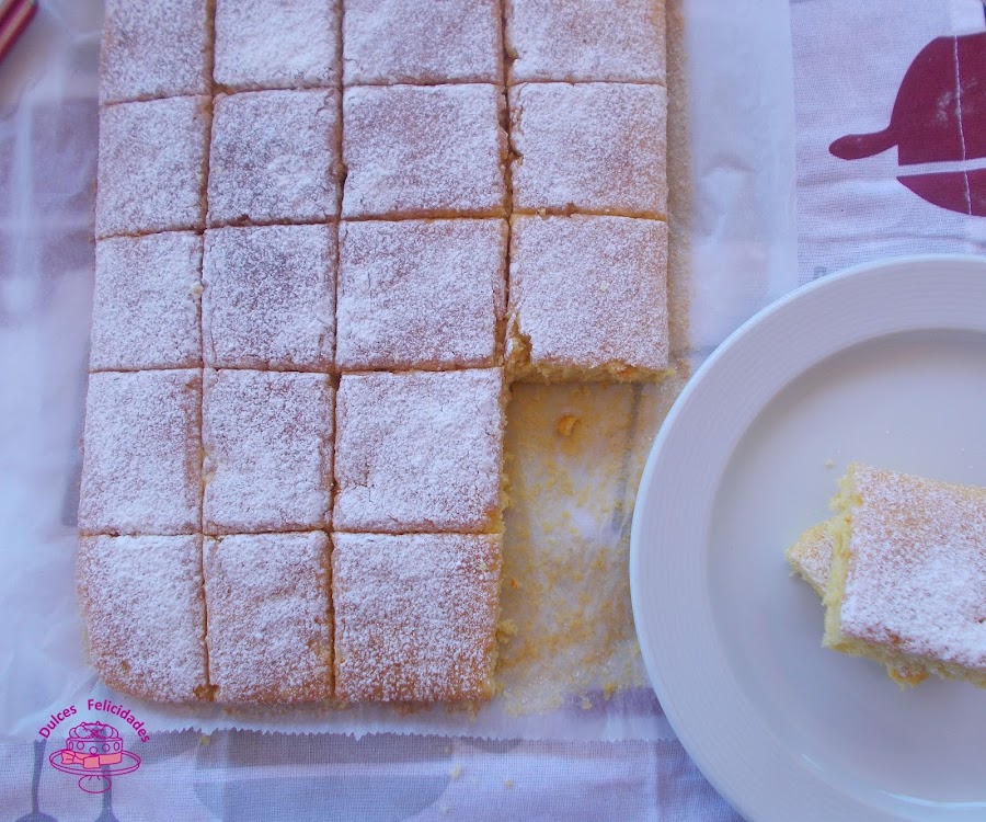 Bizcocho de naranja express