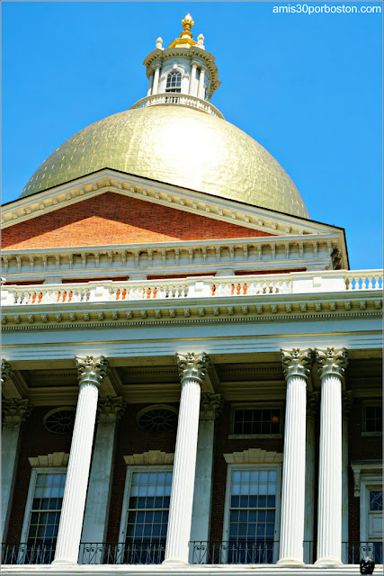 Cúpula del Massachusetts State House, Boston