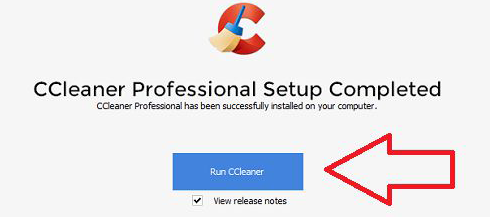 Run CCleaner Run CCleaner