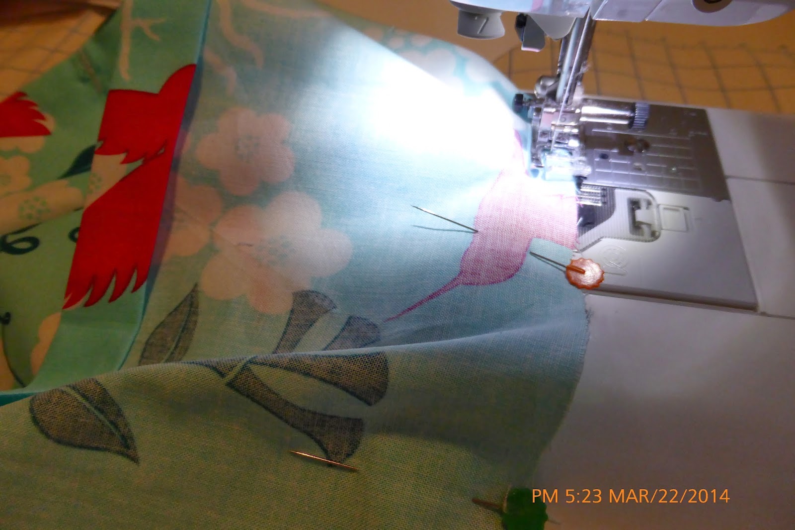 Miss Muffet Scrub Hats "The Hummingbird" Classic scrub hat with elastic