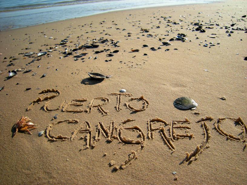 Puerto Cangrejo Escrito en la arena / Written on the sand