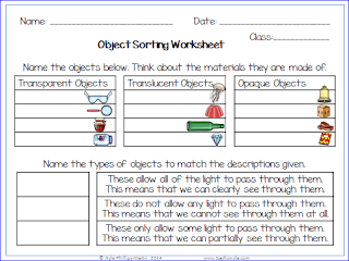 Nyla's Crafty Teaching: Transparent, Translucent and Opaque