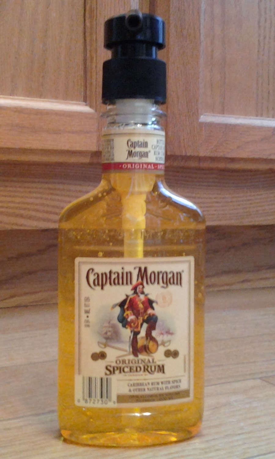 Whiskey Bottle Soap Dispenser
